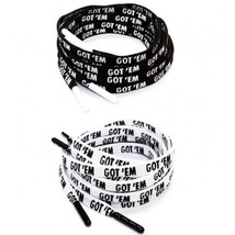 &quot;Got &#39;Em&quot; Flat Shoelaces For Air AJ Jordan Max Force 1 4 5 - $8.49