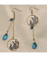 Peacock earring| Peacock Charm Earrings| Women&#39;s Jewellery| Peacock jewe... - $13.99