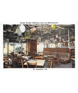 TRADE WINDS TROPICAL BAR &amp; RESTAURANT - St. Augustine, Fla. - EKC Linen ... - $249.35 MXN