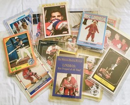 Real Corker Eric Lindros Sports Trading Cards Lot of 19 Mixed Hockey &amp; Baseball - £26.08 GBP