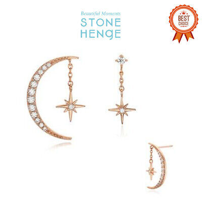 ◆STONEHENgE◆ Silver Earrings SA25A20P StoneHenge Silver Earrings SC1145 Silver 925 Cubic Zirconia