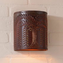 Willow Sconce Light in Rustic Tin - £55.78 GBP