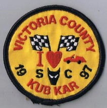 Scouts Canada Patch Kub Kar Rally 1997 Victoria County - £3.93 GBP