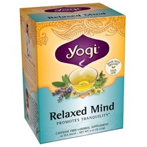 Yogi Tea Herbal Teas Relaxed Mind 16 tea bags - £7.24 GBP