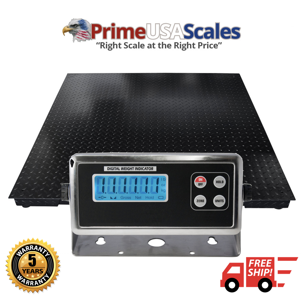 Pallet Scale 5 Year Warranty 5x7 Heavy Duty 60