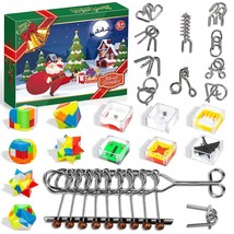 Advent Calendar 2022 For Kids - Christmas Gifts Brain Teaser Puzzles - Christmas - £29.25 GBP