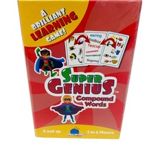 Super Genius Compound Words  Learning Game  kids Ages 8+ for  1-6 players - £10.30 GBP