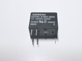 V23101-E1007-B201 Siemens W11 Signal Relay 24VDC SPDT 1A 120VAC/24VDC  5... - $10.00