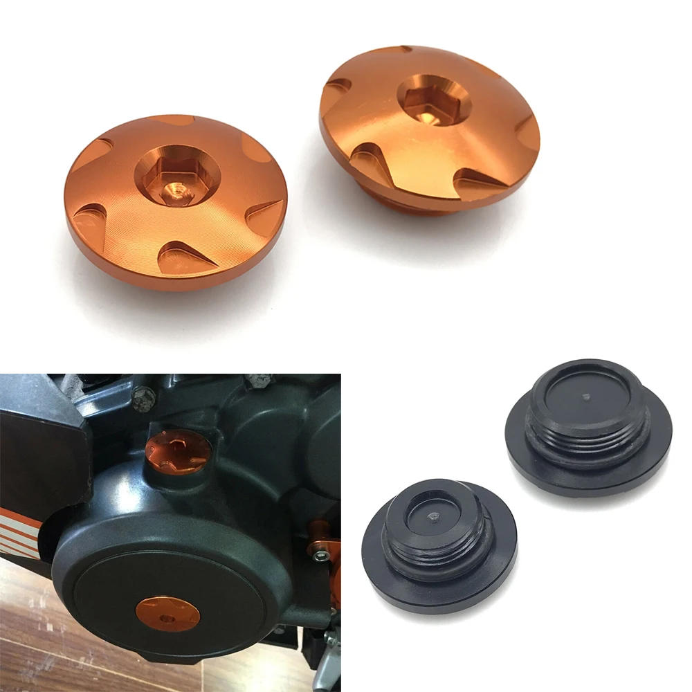 Motorcycle Accessories Engine Ignition Cover Plug Camshaft Cap For KTM DUKE 390 - £12.92 GBP