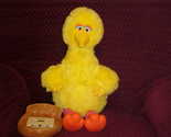 Talking Big Bird Plush Toy With Tape and Nest By Ideal 1986 Works - £79.08 GBP