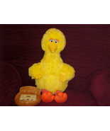Talking Big Bird Plush Toy With Tape and Nest By Ideal 1986 Works - £78.63 GBP