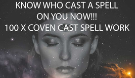 100X Coven Cast Know Who Is Casting Spells Or Cursing You! Albina Shares Magick - £78.58 GBP