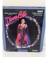 Diana Ross in Concert RCA Selectavision Video Disc CED 1982 - $8.38
