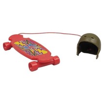 Fisher Price Loving Family Skateboard w Helmet - $9.50