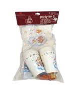VINTAGE CARE BEARS BIRTHDAY PARTY TABLECLOTH NAPKINS CUPS BALLOONS - £26.12 GBP