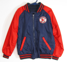 Vintage MLB Majestic Jacket Reversible Boston Red Sox Youth Size 7 - £16.92 GBP