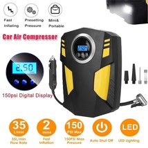 Car Air Tire Pump Inflator Compressor Digital Electric Auto Portable 150... - $31.14