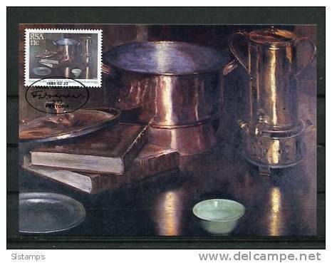South Africa  Maxi card Special  Cancel 1985-02-22 Stillewe: Weerkaatsings - $2.97