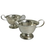 Vtg Redlich &amp; Co Sterling Silver Cream &amp; Sugar Set Lion Stamp 122g Patin... - €113,39 EUR