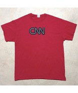 CNN Cable TV News Network Logo T-shirt - Size Large - €12,71 EUR