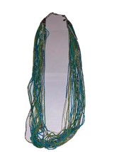 Chico&#39;s Necklace Colorful Seed Bead Multi Strand Boho - £23.97 GBP