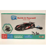 Revell Junior Build It Yourself Plastic Model Kit Black Race Car STEM ST... - £15.17 GBP