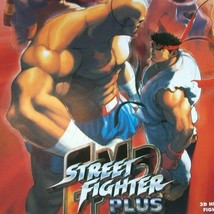 Street Fighter Plus EX2 Arcade FLYER Original 1999 NOS Foldout Artwork Retro - £27.43 GBP