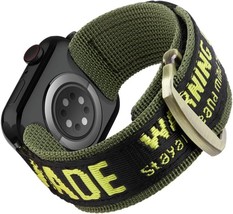 Rugged Apple Watch Band Nylon Strap Woven Loop iWatch Ultra SE 8/7/Se/6/... - $18.69+