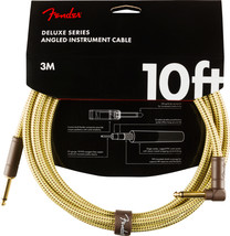Genuine Fender 10&#39; Deluxe Series Gold Tweed Instrument Cable #0990820091... - $40.99