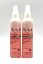 Roux Keratin Repair &amp; Shine Leave In Treatment 8.45 oz-2 Pack - £24.48 GBP
