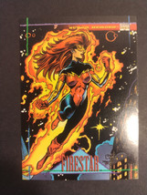 Skybox Trading Card Firestar #20 Marvel Super Heroes 1993 LP - £2.55 GBP
