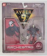 Y) 1999 Bandai Saban&#39;s Xyber 9: New Dawn Machestro Action Figure - $218.06 MXN