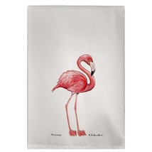 Betsy Drake Pink Flamingo Guest Towel - £27.37 GBP