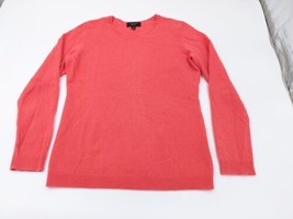 Charter Club 100% Cashmere Knit Womens Small Pink Sweater Pullover VTG Warm - £15.50 GBP