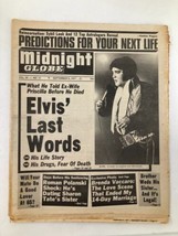 Midnight Globe Tabloid September 6 1977 Vol 24 #12 Elvis Presley&#39;s Last Words - £18.87 GBP