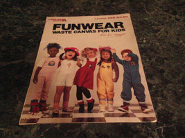 Funwear Waste Canvas for Kids by Terrie Lee Steinmeyer leaflet 589 Blocks - $2.99