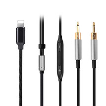 Audio Cable with mic For Sennheiser HD 700 HD700 Audiophile Headphones FIT IPHON - £43.60 GBP