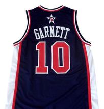 Kevin Garnett Team USA Men Custom Basketball Jersey Navy Blue Any Size image 2