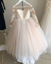 Wedding Flowers Girl Princess Piano Performance Wedding Dress - £96.73 GBP