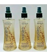 ( LOT 3 ) Vitabath Body Fragrance Mist VANILLA BOURBON Spray w/ Vitamins... - £23.33 GBP