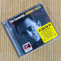 The Essential Johnny Cash 36 Tracks Remastered I Walk The Line With Drill Hole - £8.52 GBP
