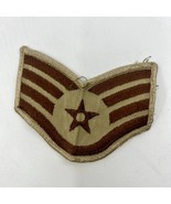 Desert Tan USAF Air Force Senior Airman Rank Chevron Patch - $7.70