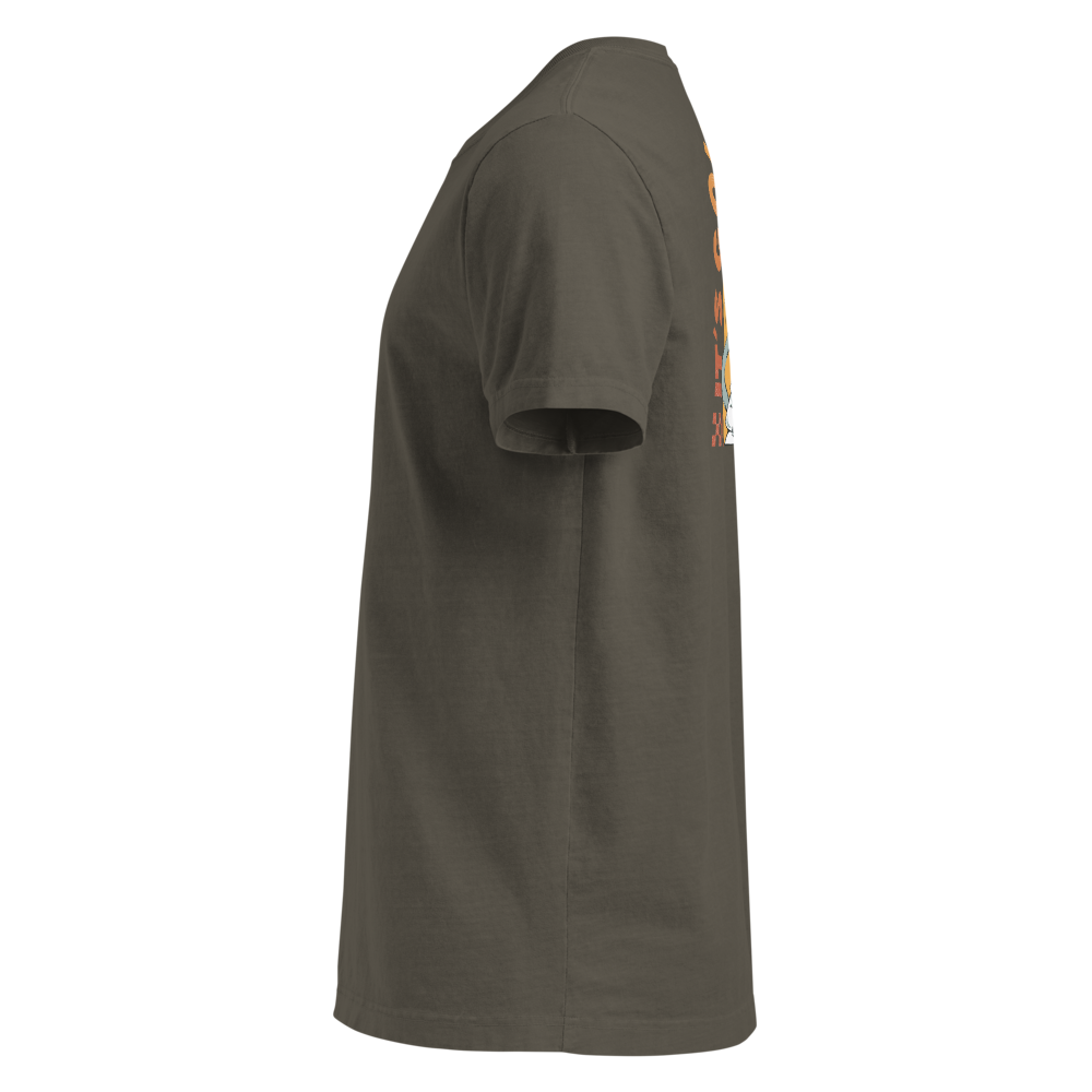 Unisex Oversized T-Shirt - Okay Back Print Washed Charcoal Item image 6