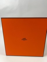 HERMÈS AUTHENTIC EMPTY Gift Box Orange 7.25” x 7.25” x 1.75” - $23.63