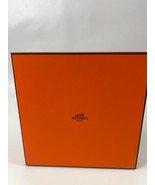 HERMÈS AUTHENTIC EMPTY Gift Box Orange 7.25” x 7.25” x 1.75” - $32.42 CAD