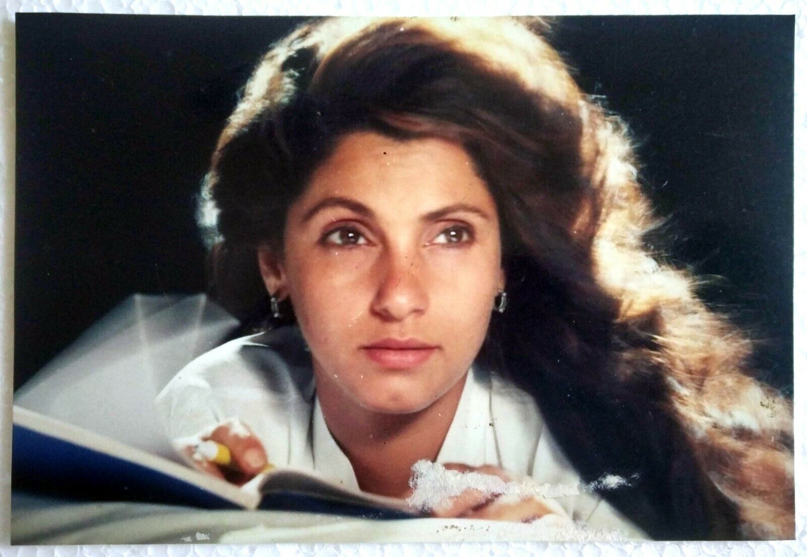 Bollywood Actor Dimple Kapadia Rare Photo Photograph 10 x 15 cm India ...