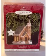 1998 The Stone Church Candlelight Service Hallmark Keepsake Magic Orname... - €8,56 EUR