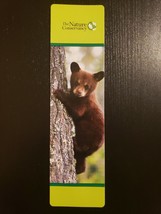 NEW Nature Conservancy Little Brown Bear Cub Bookmark Baby Bear Climbing Tree - $9.89
