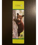 NEW Nature Conservancy Little Brown Bear Cub Bookmark Baby Bear Climbing... - £7.86 GBP