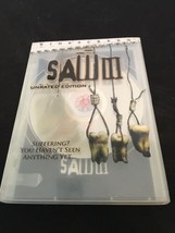 Saw III 3 DVD Unrated Horror Widescreen w/Slipcover &amp; Insert VG - £2.12 GBP